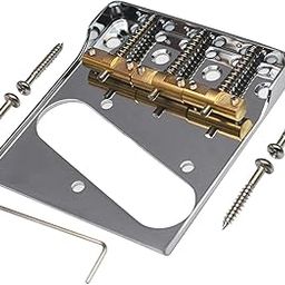 Guitar Bridge 3 Saddle Electric Guitar Bridges for Acoustic Classical Guitar| Guitars & Basses | Parts & Accessories | Guitar Parts | Bridges-image-86