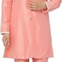 Men's Silk Blend Sherwani Set.-13