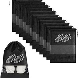 Shoe Bag for Travel Bag for Man & Women Shoe Cover for Storage | Organizer Shoe Bags for Women & Men Travel Accessories Reusable Travelling Pouch Travel Essentials Footwear Bags – Pack of 12-image-63