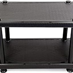 Esquire Coffee Table (Black) Center/Teapoy Plastic Table-27