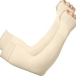 AZARIA Hand Gloves for Sun Protection Arm Sleeves for Men & Women, UPF 50 Arm Cover for Biking, Cricket, Cycling, Golf & Outdoor Sports, Arm Protection Sleeves for Women-image-102
