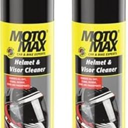 Motomax Helmet & Visor Cleaner Pack of 2, for Removing dust Liquid Vehicle Glass Cleaner (400 ml)-image-17