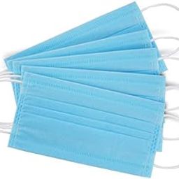 3 Ply Disposable Cotton Face Masks With Nose Pin And Reusable Travel Pouch For Unisex Suitable For Home, School, Office And Outdoors-20