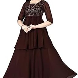 Women's Georgette Gown-image-82