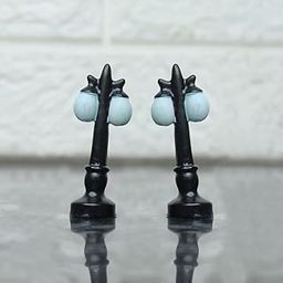 Wonderland Set of 2 Miniature Street Lights for Bonsai Decoration, Planter dŽcor, terrariums, Doll House-image-96