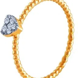 p.c. chandra jewellers Gold and Diamond Ring for Women-picture-5