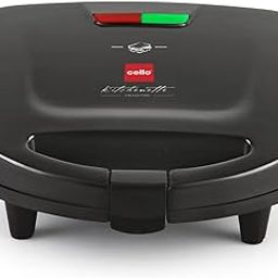 Cello Super Club Sandwich Maker 750W | Black | Heat Resistant Bakelite Body |Non-Stick Coating | Power Indicators | Oil Free Toasting-picture-11