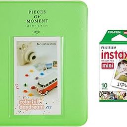FotoCart [Instax] Mini 64 Page Photo Album] Pieces of Moment Book Album Compatible for Films for Instax Mini 7s 8 8+ 9 25 26 50s 70 90 10 11 30 55 20 50 7 LiPlay & Hello Kitty + Sheets Mini Film 10x1-image-85