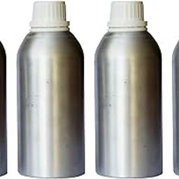 Zoka Aluminium Empty Bottle Multipurpose 1000 ml with B Drop Nozzle & Cap with Seal, for Beauty, Essential Oils, Blends, Skin Care, Travel, Toners, Cosmetic & DIY (Pack Of 4)-image-53