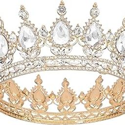 Crown for Women, Queen Crown Tiara for Holiday Party-image-9