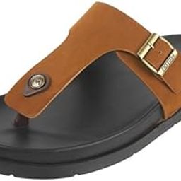 Men Flat Casual/Comfort Synthetic Leather Chappal-image-17