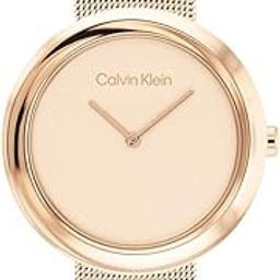 Twisted Bezel Analog Carnation Gold Dial Women's Watch-25200013-image-55