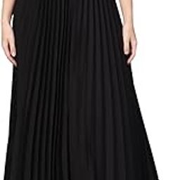 Black Pleated Maxi Skirt-image-50