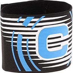 Enakshi (LABEL) Creations 2xCaptain Armband Football Soccer Sports Adjustable Arm Bands Black-image-85