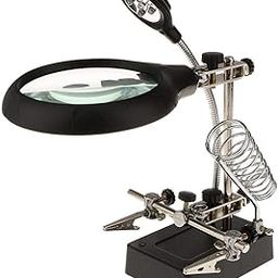 5LED Lamp Combined Type Multipurpose Precision Welding Machine Iron Stand w Magnifying Glass EDT-265849-image-79