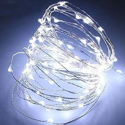 9564 Photo Peg Clip Landscape Lamp Cool White Fairy Light Festival 10LED-20
