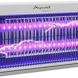 Aspectek Electric Mosquito Killer, Fly Insect Killer Machine, Insect Bug Zapper,Fly Catcher and Trap Killer LED Lamp for Restaurants,Home, Kitchen,Kids Bedroom,Indoor-Outdoor Office,Plants.w11-102