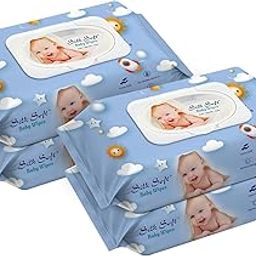 Silk Soft Baby Wipes with Lid, Pack of 4 (82 Wipes Each) | Fragrance-Free, Ultra-Soft, Extra Thick | Safe for Sensitive Skin & Newborns-image-19