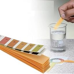 Definite Universal indicator pH 1-14 Test Indicator pH Paper, ph Meter, for Water Testing, Water and Soil testing (100 Strips) for School College Home Lab-10
