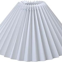 Bnf® Pleated Lampshade Simple Cloth Floor Lamp Shade for Home Dining Room Bedroom White|Home & Garden|Lamps, Lighting & Ceiling Fans|Lamp Shades-image-36