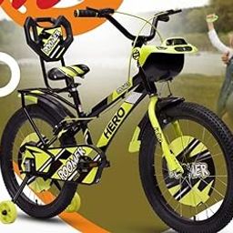 Hero Boomer 16" Kids' Bicycle - Fat Tyres, Sleek Design for Ages 5-8 (Black Green Edition)-picture-22