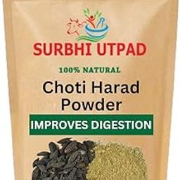 SURBHI UTPAD Choti Harad Powder 200g | 100% Pure & Natural | For Digestion, Cough, Skin & Hair | Ayurvedic Haritaki Powder for Constipation Relief-image-2