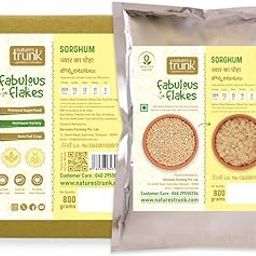 Nature's Trunk 100% Natural Sorghum Flakes (Jowar/Jonnalu) | Jowar Flakes Organic | Healthy Breakfast | Gluten free | Rich in Fiber & Antioxidants (800g - Pack of 1)-image-11