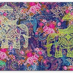 Fatfatiya Beautiful Printed Two Indian Wedding Elephant Mouse Pad| Laptop, Computer Mouse Pad with Smooth Mouse Control | Non-Slip Rubber Base Mouse Pad for Gaming, Office, Home Laptop or Computer.-image-45