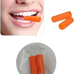 Dentosmile Chewies Seater in Orange Colour with Carry Case for Aligner Chompers Trays (Unscented)-image-18