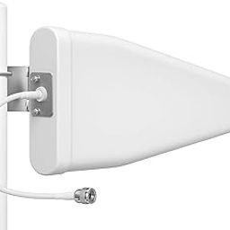 NETBOON 9 dBi LPDA Antenna | 698–2700MHz Directional Outdoor Antenna | High Gain Wideband Panel-23