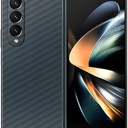 Compatible with Samsung Galaxy Z Fold 4 5G Back Skin Sticker/Vinyl wrap/Protective Film Mobile Skin Carbon Fiber 3D (Transparent) by Candeal Mizhan (Only Back)-image-77