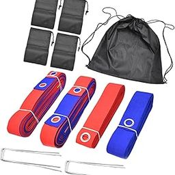 CALANDIS™ Beach Volleyball Court Boundary Lines Kit Versatile 52.5 Ft and 26.2 Ft Line Red and Blue | Nets | Volleyball | Team Sports-image-32