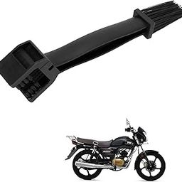 Kozdiko Bicycle and Motorcycle Chain Cleaning Brush, Gear Cleaning Brush Multifunctional 3 Sided Bristles Chain Cleaner Brush for TVS Radeon-14