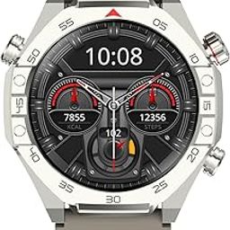 timex Smart NexGen 1.43"(3.6cm) AMOLED Display with Functional Crown and BT Calling Smartwatch for Unisex - TWTXW703T-picture-7