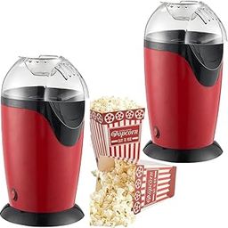 Drumstone (𝐖𝐢𝐧𝐭𝐞𝐫 𝐃𝐞𝐚𝐥 𝟏𝟎 𝐲𝐞𝐚𝐫𝐬 𝐰𝐚𝐫𝐫𝐚𝐧𝐭𝐲) Hot Air Popcorn Maker for Healthy Snacks | Oil-Free, Space-Saving Design for Every Kitchen-𝐁𝐔𝐘𝟏 𝐆𝐄𝐓 𝟏-8