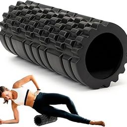 LET’S PLAY Foam Roller for Exercise Gym - Massage Roller for Back, Knee Pain Relief - High Density Yoga Roller for Workout, Stretching, Physiotherapy & Muscle Recovery-16