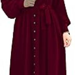 Black Plain Abaya Burqa For Women Modest Wear Islamic Naqab Fashion-image-21