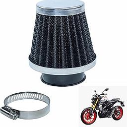 Asryd Motorcycle Air Filter Pods, Motorcycle Air Filter 42mm Round Tapered Clamp-on Pod Intake Filter Cleaner For Yamaha MT-03 (Pack of 1)-picture-12
