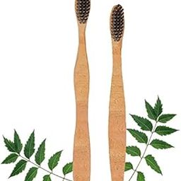 Mini Storify Truly Organic Neem Tooth Brush, Wooden Manual Toothbrush For Adult & Kids(Pack Of 2)-11