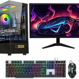 TrakinPC Core i5 Gaming PC RGB Cooling Fan (16 GB / 512 GB / Win10 Pro) Assembled Desktop Computer (19 inch Display) RGB Keyboard & Mouse, WiFi-18