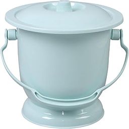 Enakshi® Handheld Spittoon with Lid Portable PP poly Urine Pot for Household Blue|Health & Beauty | Medical, Mobility & Disability | Daily Living Aids | Incontinence Aids-image-46