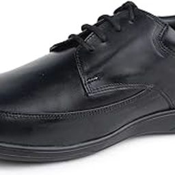 Premium Men's Black Leather Dress Shoe| Elegant Lace-Up Formal Footwear for Weddings Special Occasions| Comfortable, Non-Slip, and Stylish Office Shoes-image-17