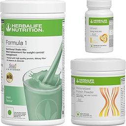 Herbalife Nutrition Shake Mix Paan Flavour Weightloss Package (Formula one Paan shake 500gm, PPP 200gm, Afresh Lemon 50gm)-11