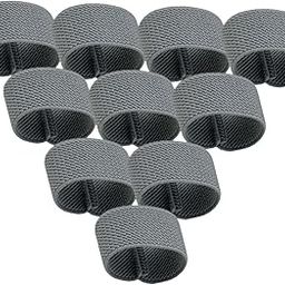 THE STYLE SUTRA® 10Pcs Elastic Belt Keepers for Pants Belt Nylon Accessories Belt Holder Band Dark Grey | Sporting Goods | Outdoor Sports | Camping & Hiking | Hiking Backpacks-image-52