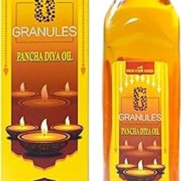 Granules Premium Pooja Oil for Diya – 500ml Desi Cow Ghee Lamp Oil for Puja Smokeless & Long-Lasting Flame Ideal for Daily Worship, Aarti, Temple Offerings, and Diwali Oil - Pack of 1-image-54