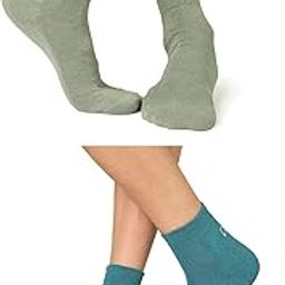 Pack Of 2 Regular Fit Cotton Blend Super Soft Anti-Bacterial Moisture Wicking Stretchy Breathable Above Ankle Socks For Men-image-43