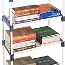 CMerchants Smart Buy Home Utility Multipurpose 6 Rack Book Shelf & Shoe Rack Organizer Stand-2