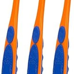 Mee Mee Infant to Toddler Toothbrush for Babies (Orange/Blue, Pack Of 3)-image-69