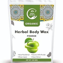 Ayur Active Painless Herbal Wax Powder for Hair Removal for women | NEEM & ALOE VERA EXTRACT-picture-19