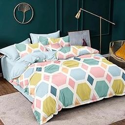 Harbell Home 150 GSM Glace Cotton 250 TC Printed Single Bed Reversible AC Comforter | Blanket | Quilt | Duvet - All Seasons Lightweight for All Weather/Season - 60x90 Inches, Design9-picture-15
